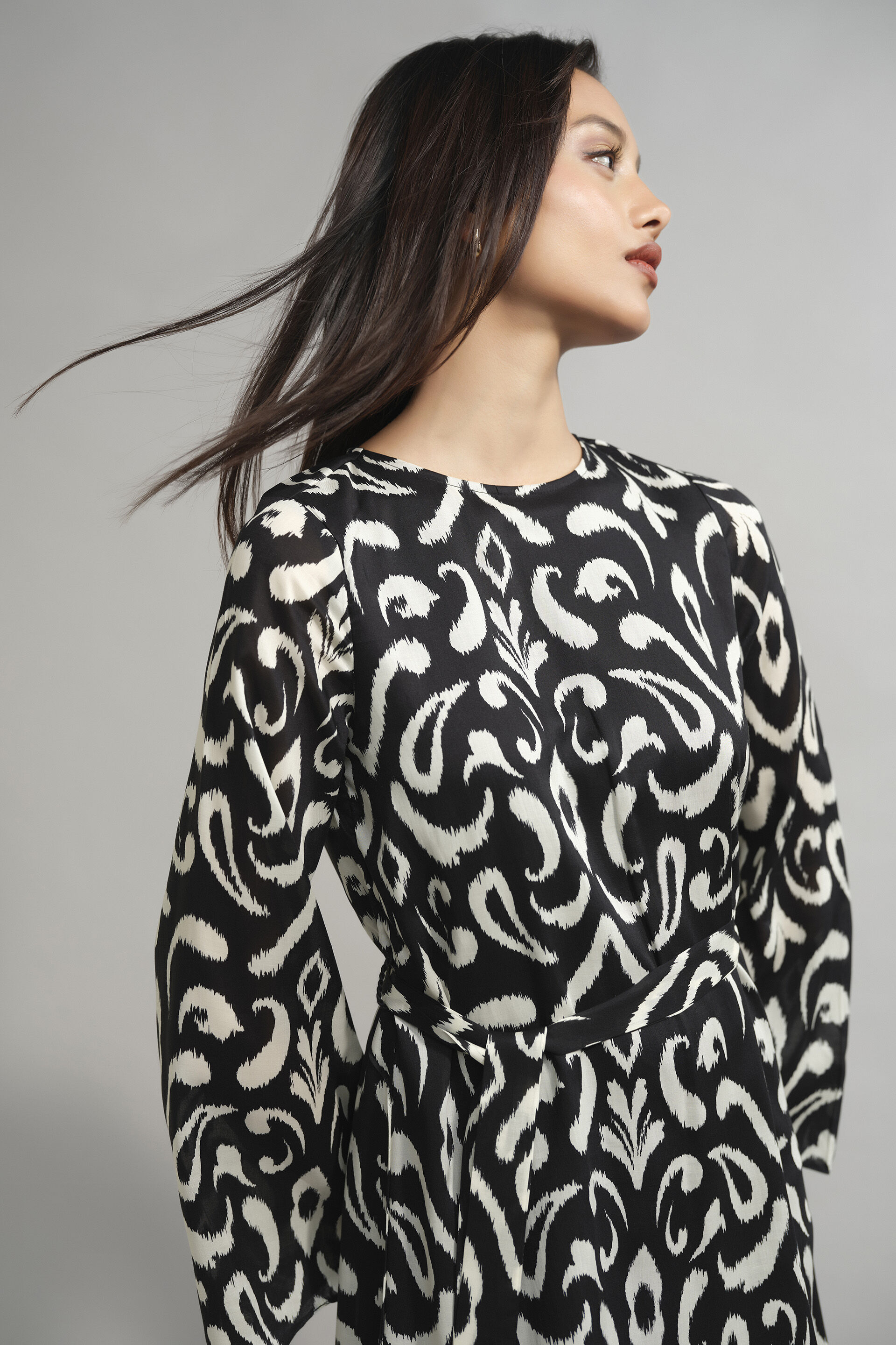 Illusory Dress, Black, image 5